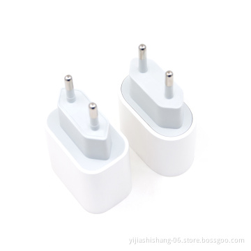 USB C Charger, 20W 5V/3A Powerport Type C Wall Charger for iOS